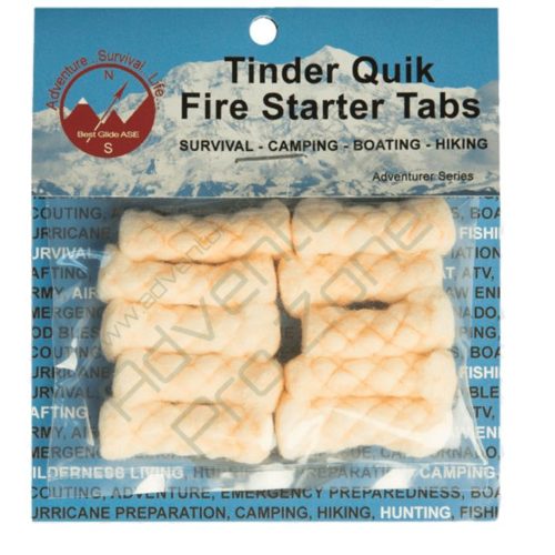 Tinder Quik Fire Tabs