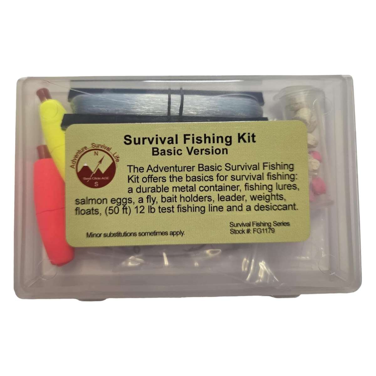 Best Glide Basic Survival Fishing Kit