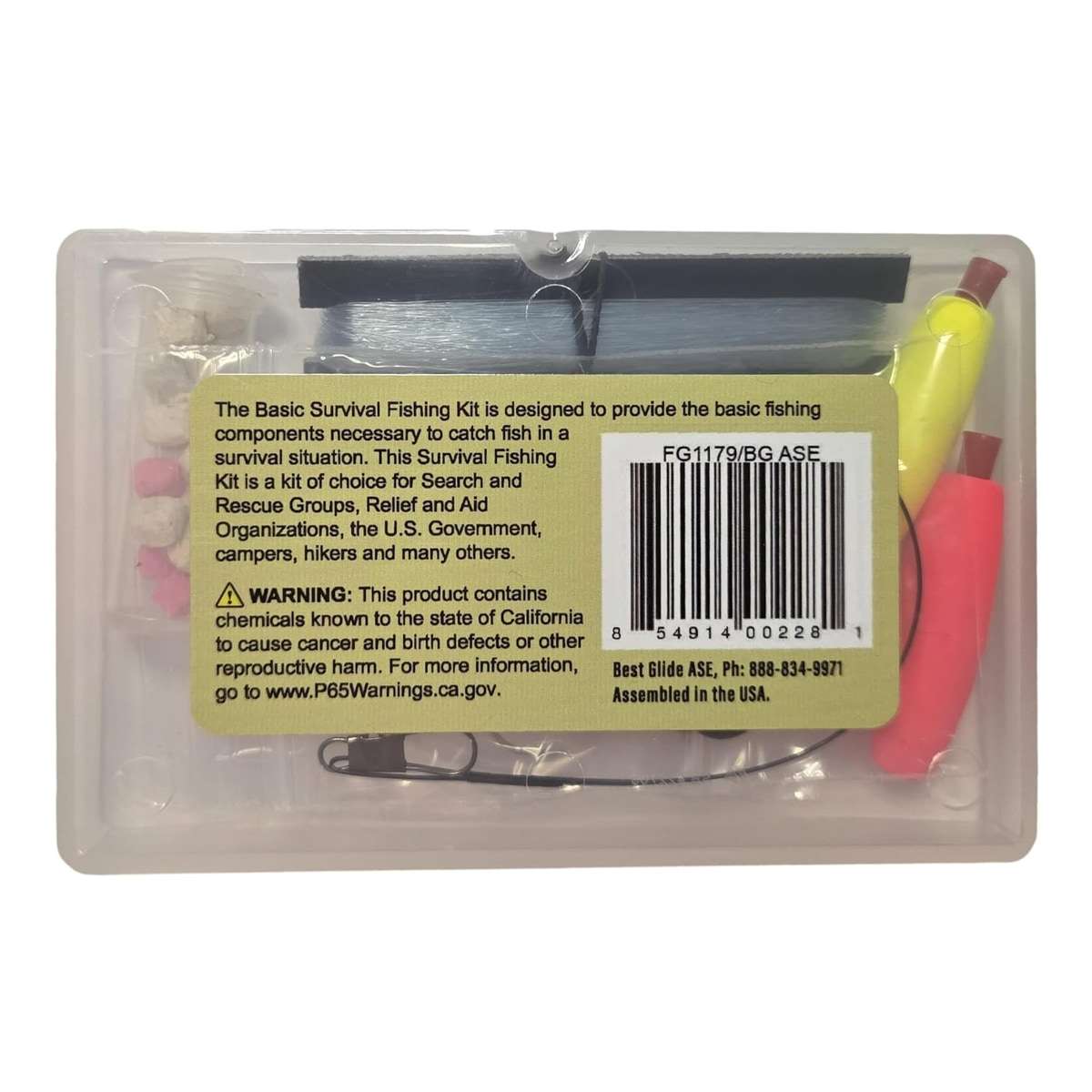 Best Glide Basic Survival Fishing Kit