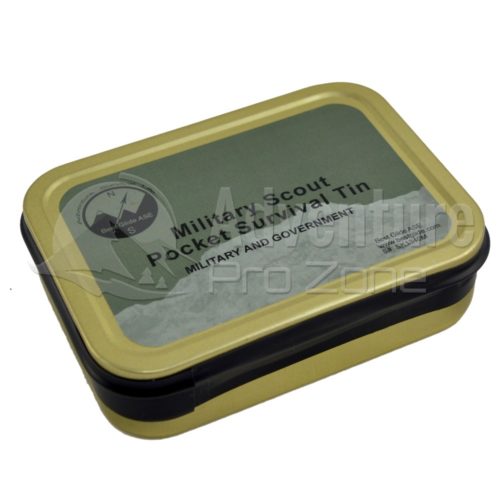 Best Glide Military Scout Pocket Survival Tin