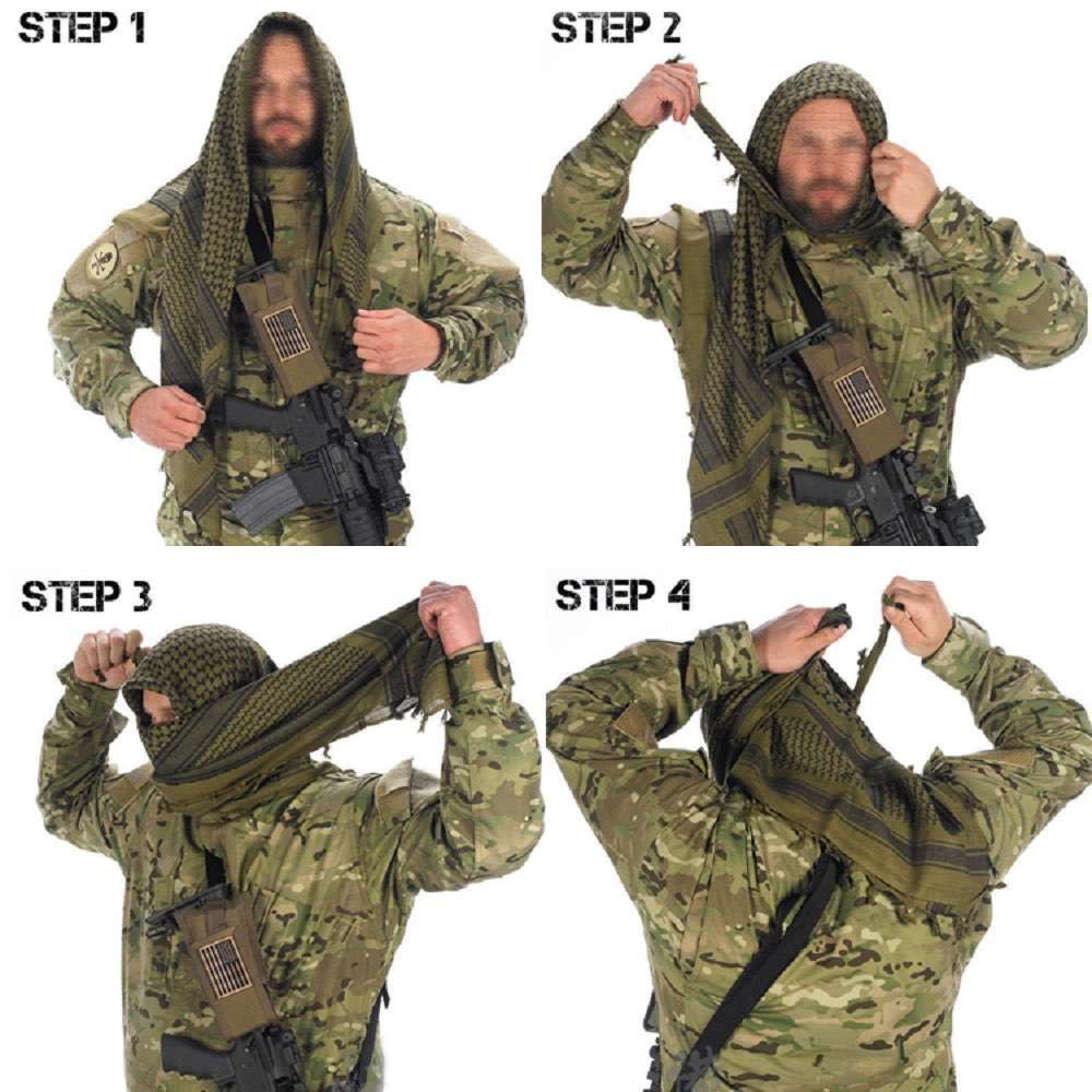 Watch - How to shemagh a wear military video Look - How to shemagh a wear military video