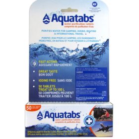 Aquatabs Water Purification Tablets