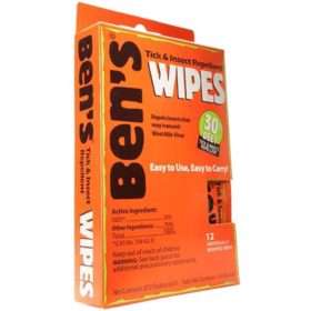 BEN'S Insect Repellent Wipes