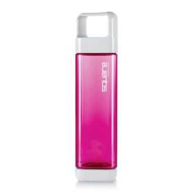 Tritan Square Bottle Rasberry