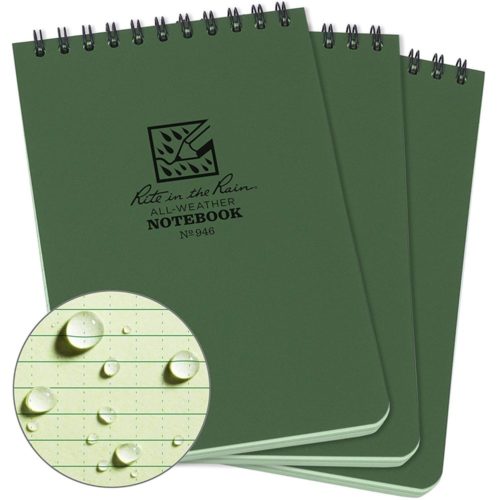 All-Weather Tactical Notebook 946, 4x6 inch