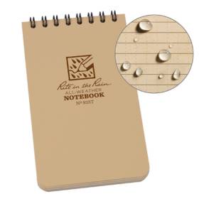 All-Weather Tactical Notebook 935T, 3x5 in