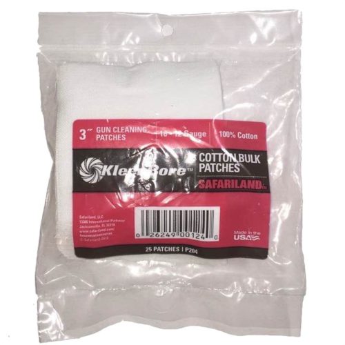 KleenBore Cotton Gun Cleaning Patches