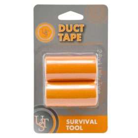 Duct Tape has hundreds of uses in emergency and survival situations. When equipment fails or breaks, solve the problem with the Duct Tape.