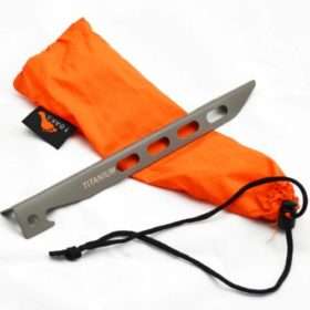 TOAKS Titanium Large V-shaped Pegs