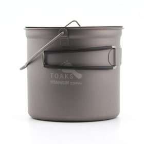 TOAKS Titanium Pot 1100 ml w/Bail Handle