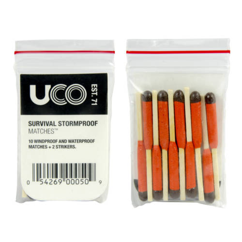 UCO Survival Stormproof Matches, 10-Pack