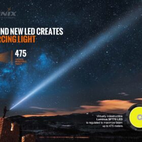 Fenix TK20R V2.0 Rechargeable Flashlight
