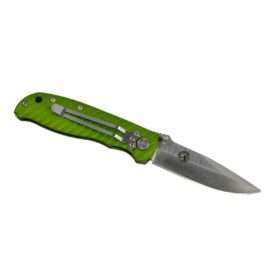 SCHRADE X-Timer Pocket Knife, Green, with liner lock