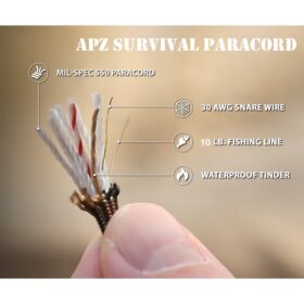 Multifunctional 550 Survival Paracord, 30.5 m