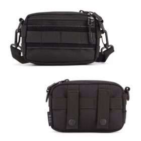 Protector Plus Tactical Utility MOLLE Pouch is made of tough and durable 1000 denier cordura nylon and incorporates a great functional design with strong webbing belt loops on the rear site.