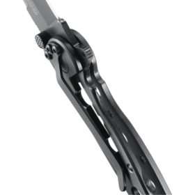 CRKT M16-01KS SPEAR POINT BLACK STAINLESS STEEL HANDLE