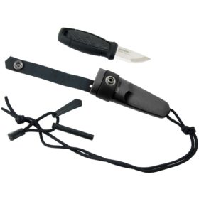 Morakniv Eldris Neck Knife Kit, Fire Starter & Lanyard