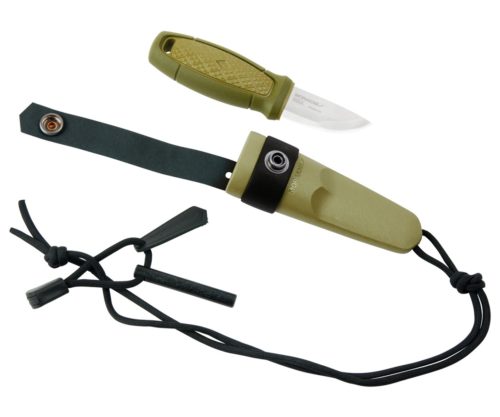 Morakniv Eldris Neck Knife Kit, Fire Starter & Lanyard