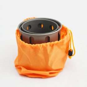 TOAKS Titanium Backpacking Wood Burning Stove, Small