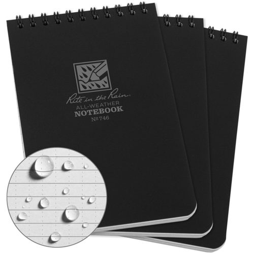 Rite in the Rain All-Weather Notebook 746, 4x6 inch
