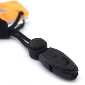 Survival Signal Mirror, Whistle on Lanyard