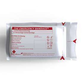 Emergency Bandage White, 4 inch, FCP-03