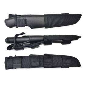 Morakniv Bushcraft Tactical, Black, Carbon Steel