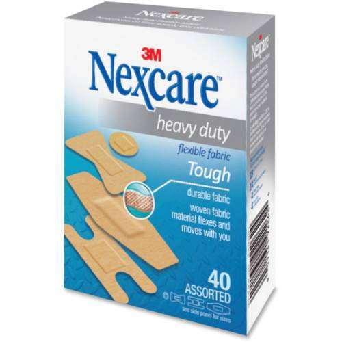 Nexcare Heavy Duty Fabric Bandages