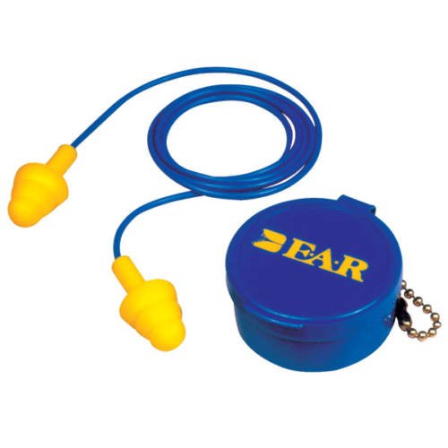 E-A-R UltraFit Corded Reusable Earplugs