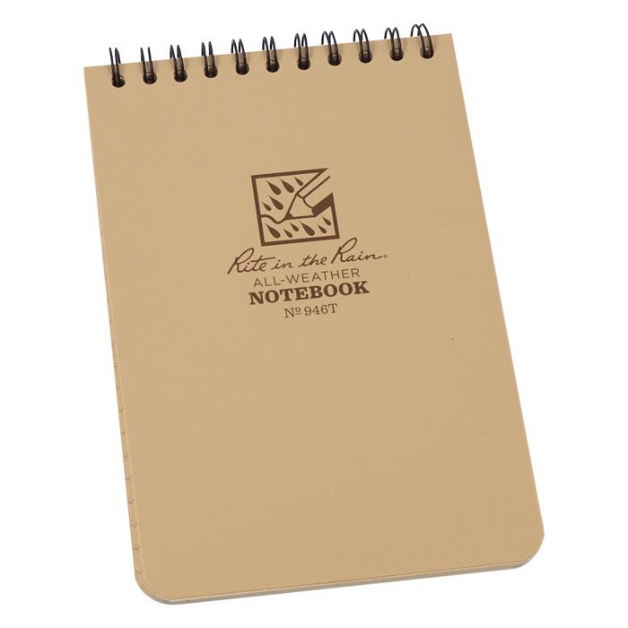 AllWeather TopSpiral Notebook Kit, 4 x 6 inch Adventure Pro Zone
