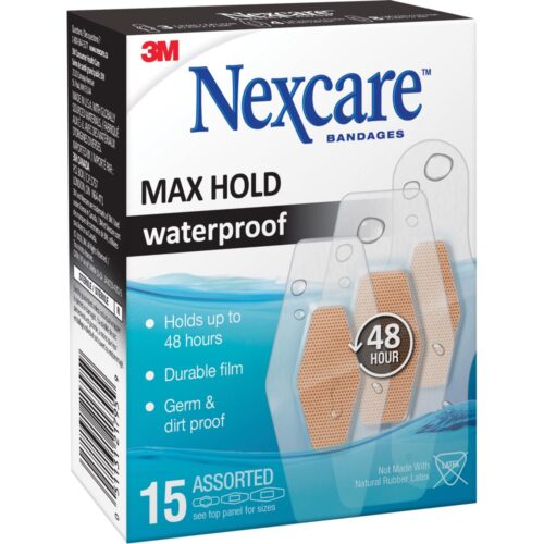 Nexcare Max-Hold Waterproof Bandages
