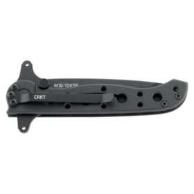 CRKT M16-10KSF TANTO BLACK with Triple Point Serrations
