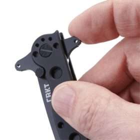 CRKT M16-10KSF TANTO BLACK with Triple Point Serrations