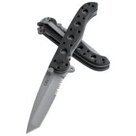 CRKT M16-10Z TANTO with Triple Point Serrations