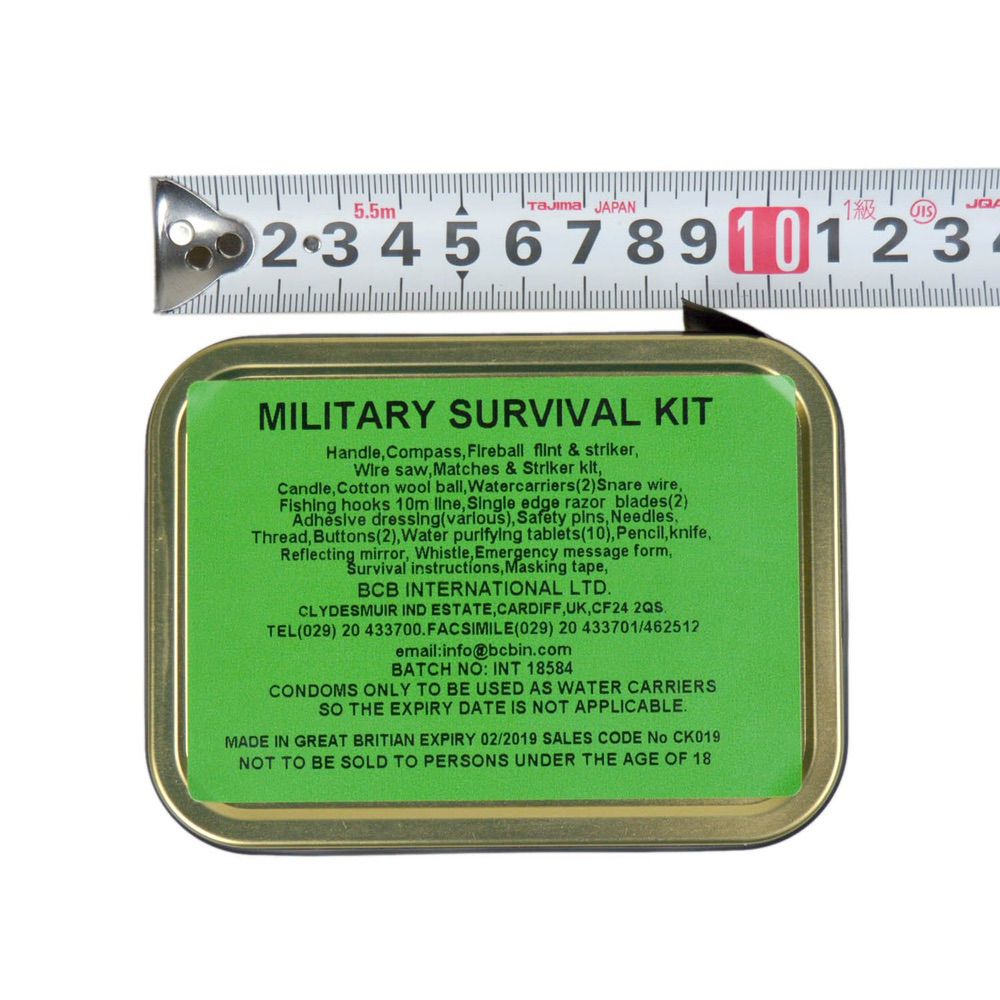 BCB Adventure Military Survival Kit - Adventure Pro Zone