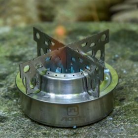 Alcohol Stove with Cross Stand