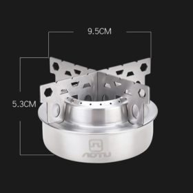 Alcohol Stove with Cross Stand