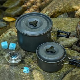 Alcohol Stove with Cross Stand