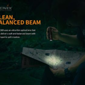 Fenix E30R Rechargeable Flashlight, 1600 lumens