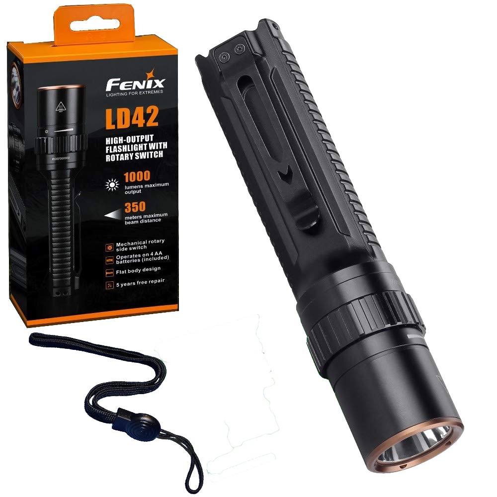 Fenix LD42 Flashlight, AA, 1000 lumens Adventure Pro Zone