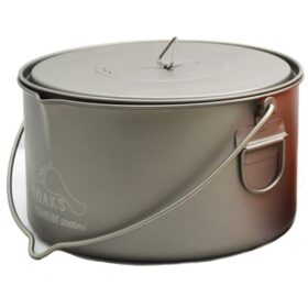 TITANIUM POT 2000 ml with Bail Handle