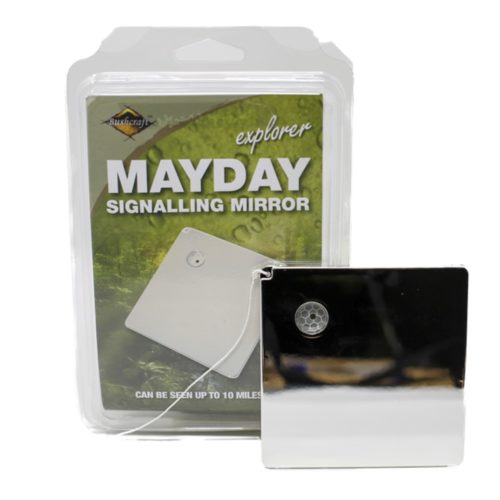 Bushcraft™ Mayday Signalling Mirror, Heliograph CK314