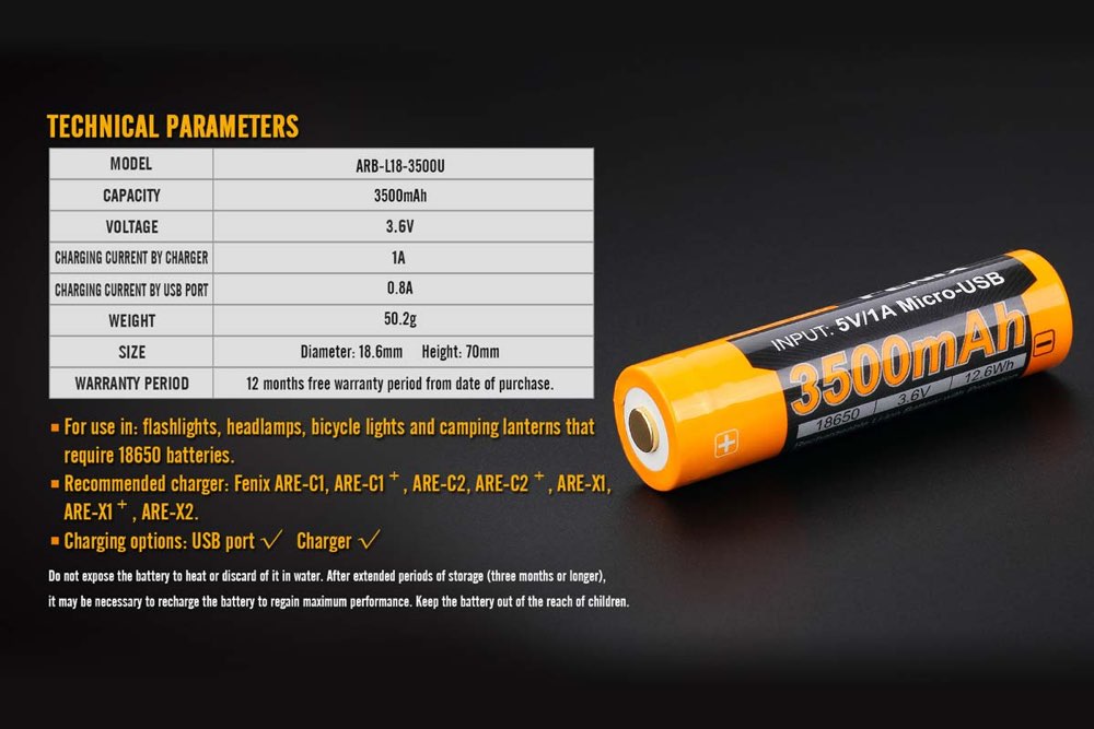 Fenix ARB-L18-3500U