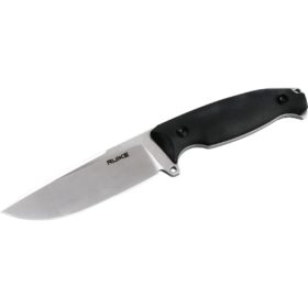 Alternative view of RUIKE Jager F118 Knife, Stonewashed Fixed Blade