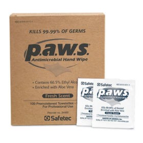P.A.W.S. Hand Sanitizing Wipes