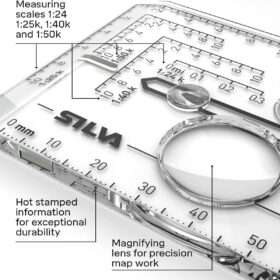SILVA Military Base Plate 5-6400/360 Compass