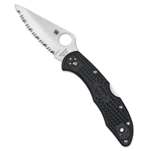 Spyderco Delica 4 Black FRN, SpyderEdge, C11SBK