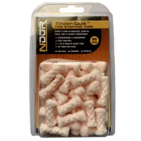 NDuR Tinder-Quik Fire Starting Tabs, 50-Pack