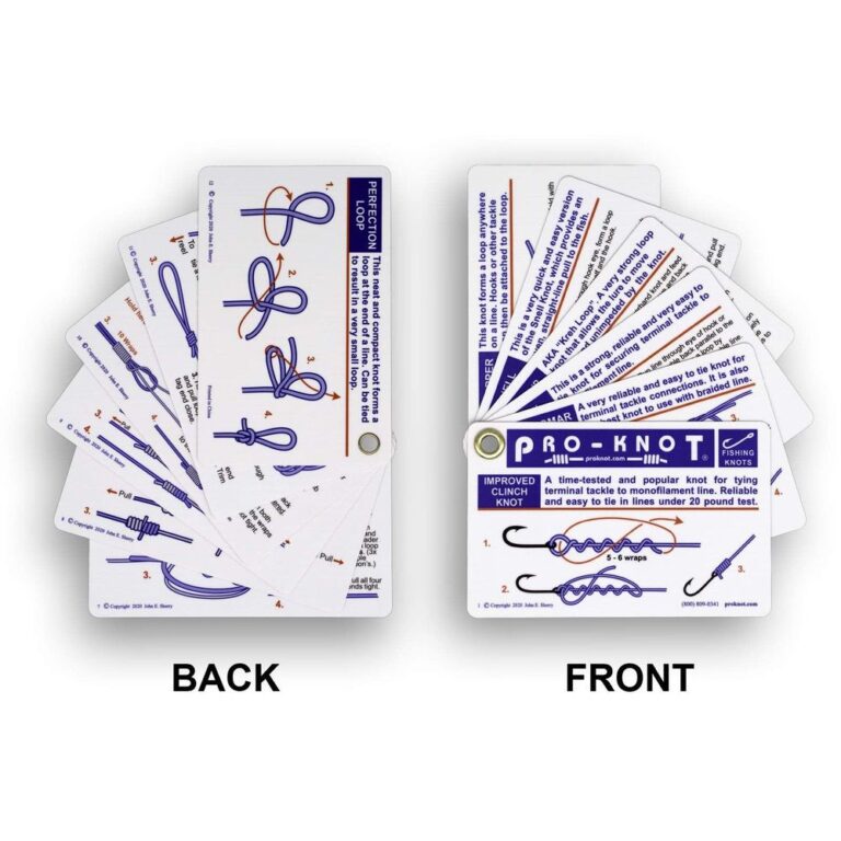 ProKnot Fishing Knot Cards Adventure Pro Zone