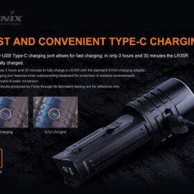 Fenix LR35R Rechargeable Flashlight